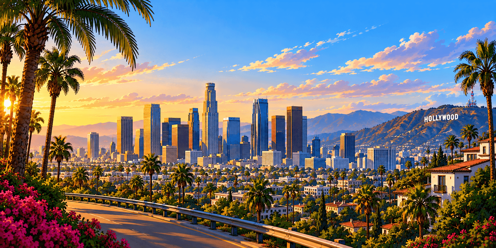 LOS ANGELES LAX illustration