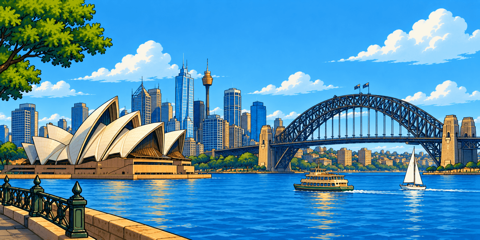 SYDNEY SYD illustration